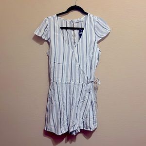 Hollister Tie-Front Romper